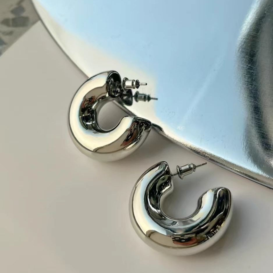 Orecchini Guscio Chunky Eterna