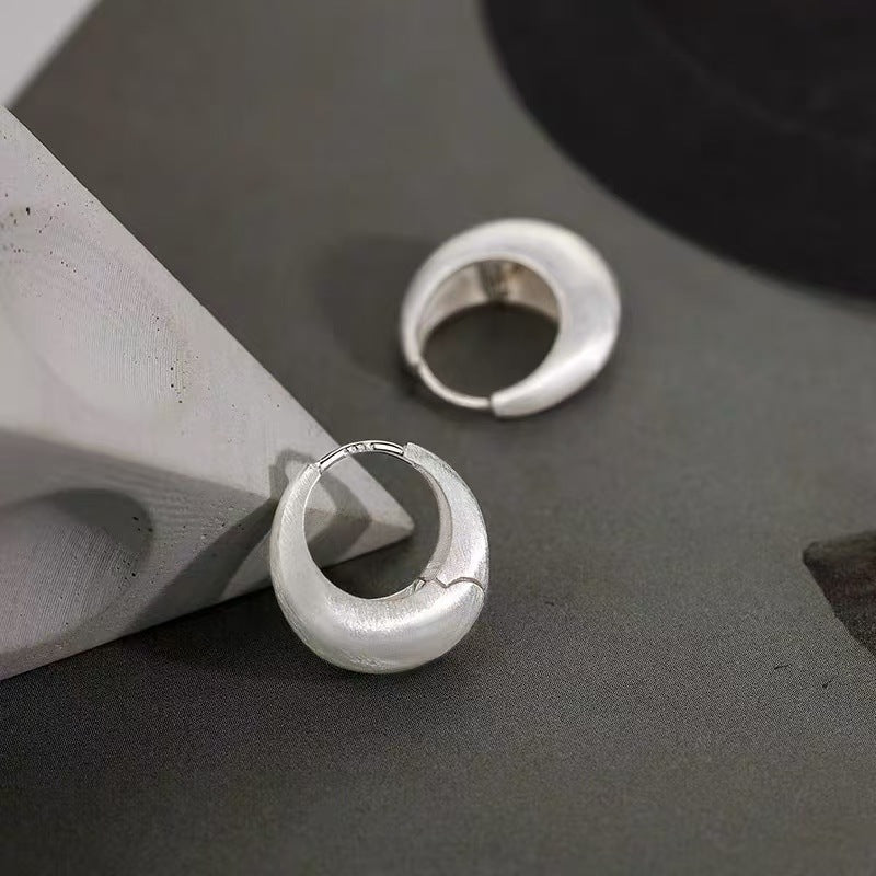 Orecchini Goccia Satinati Aurora