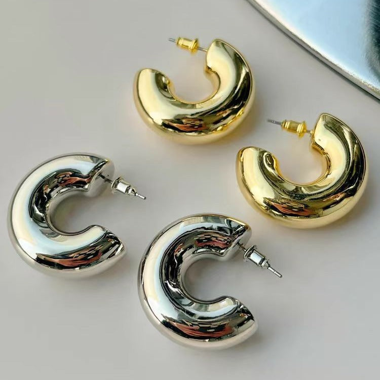 Orecchini Guscio Chunky Eterna