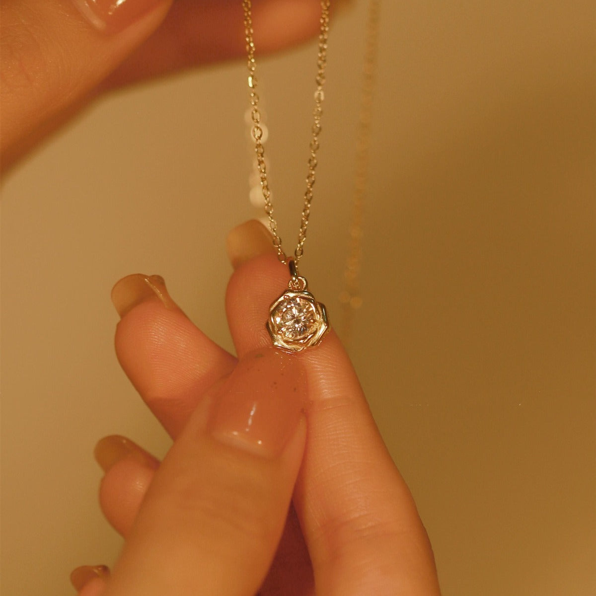 Collana Bocciolo Aurora