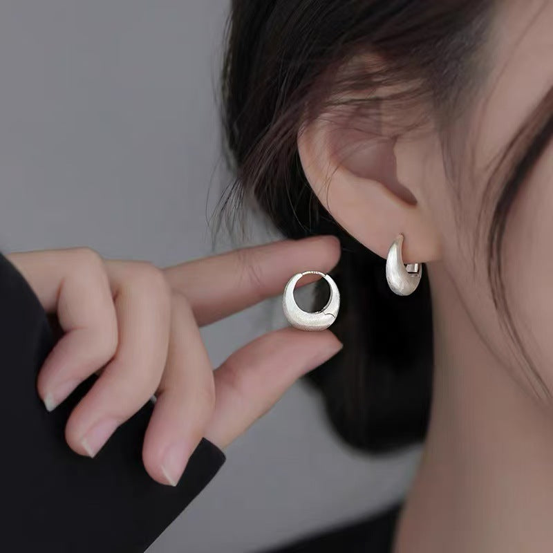 Orecchini Goccia Satinati Aurora