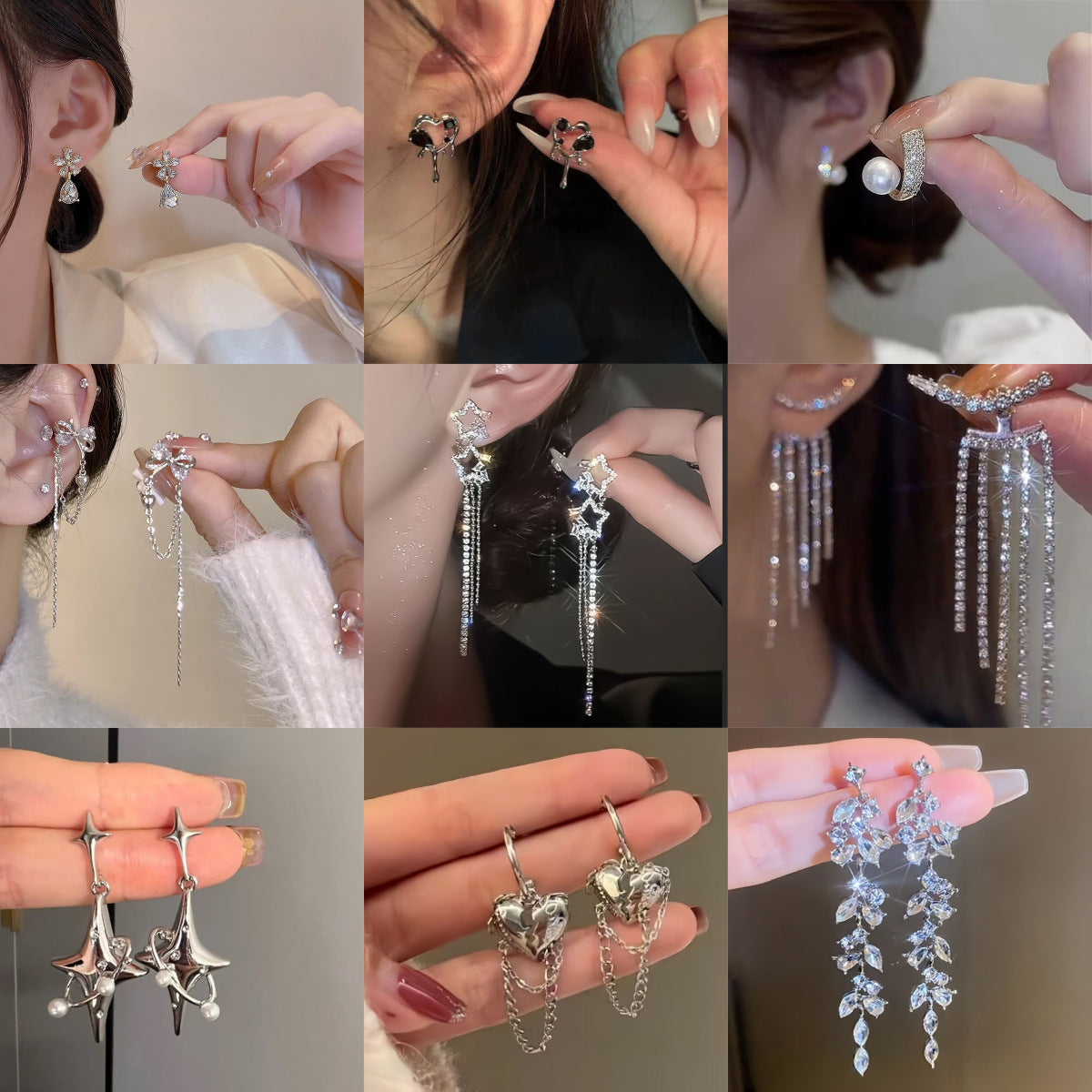 Orecchini Cascata Icona