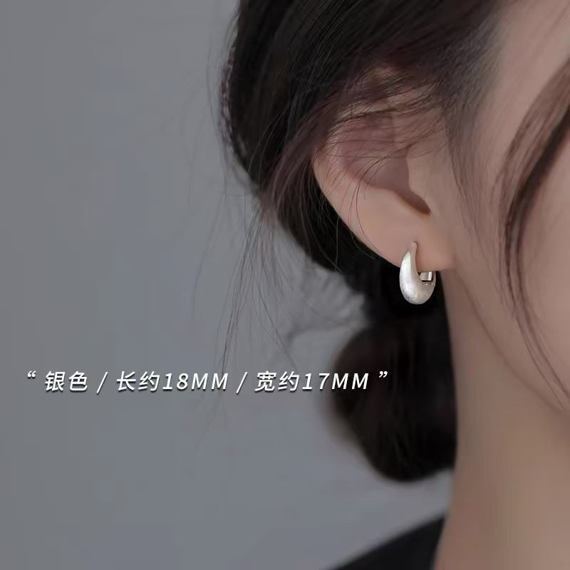 Orecchini Goccia Satinati Aurora