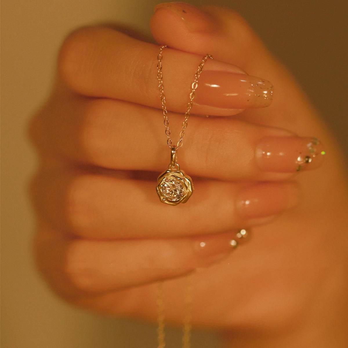 Collana Bocciolo Aurora