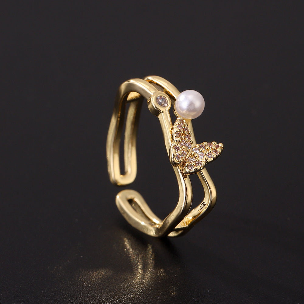 Anello Farfalla Aurora