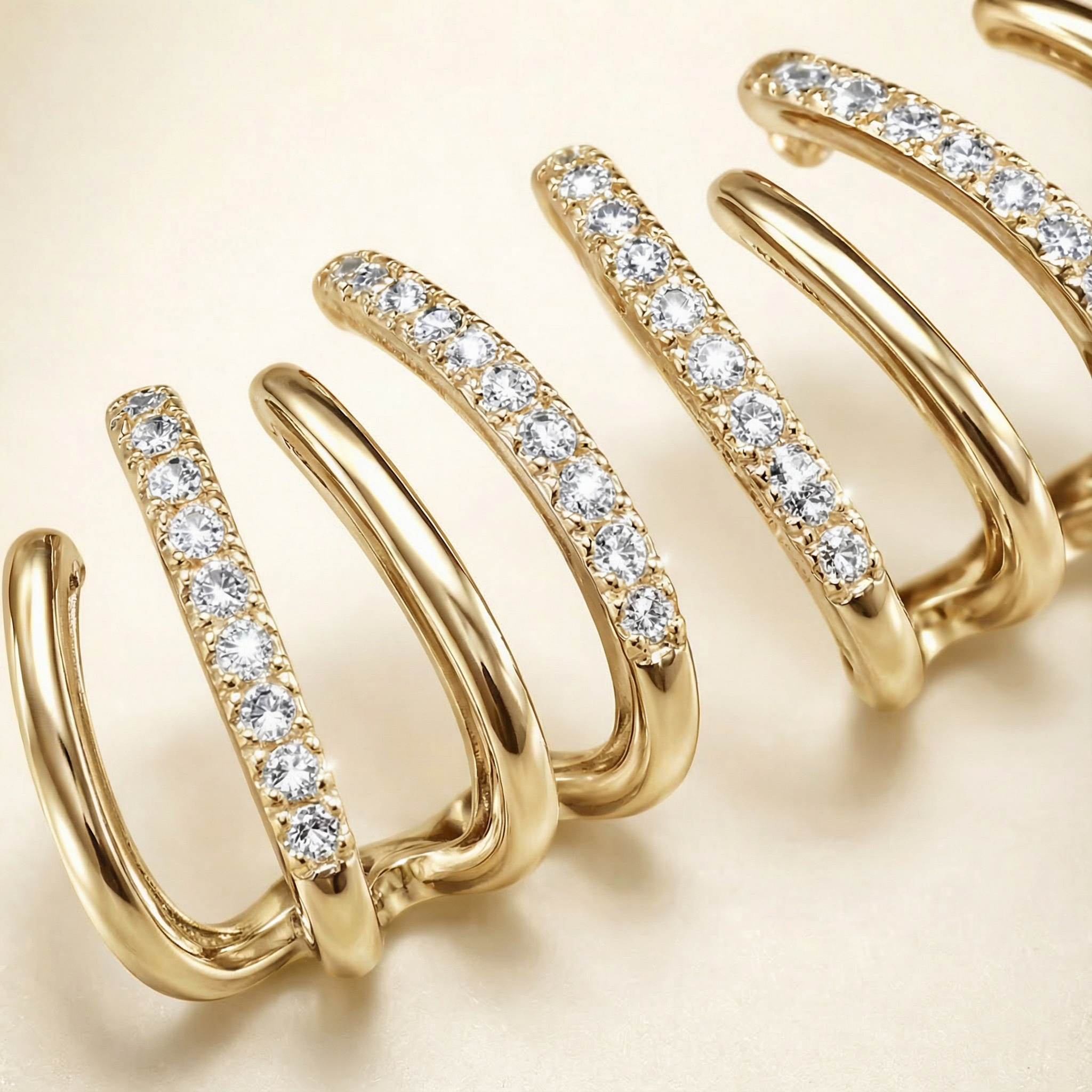 Orecchini Artiglio Aurora